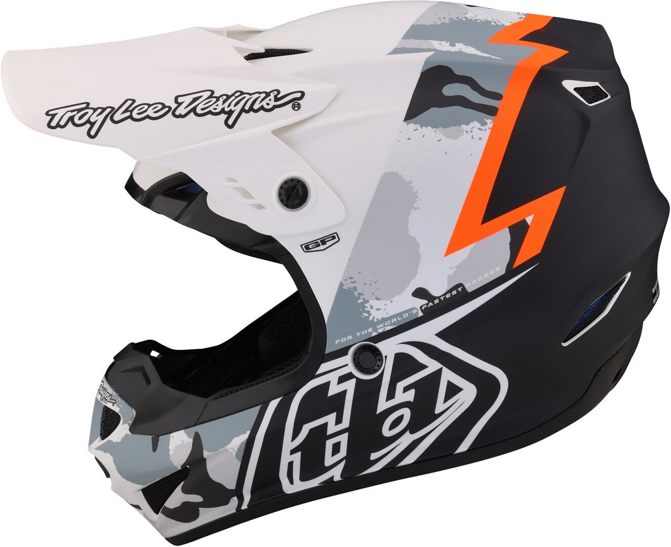 Troy Lee Designs GP Volt Motocross hjelm sort/camouflage M (57/58) Figur 4