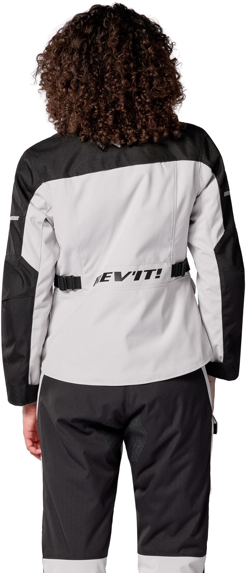 Revit Convergent H2O waterproof Ladies Motorcycle Textile Jacket silver/black 42 Figure 4