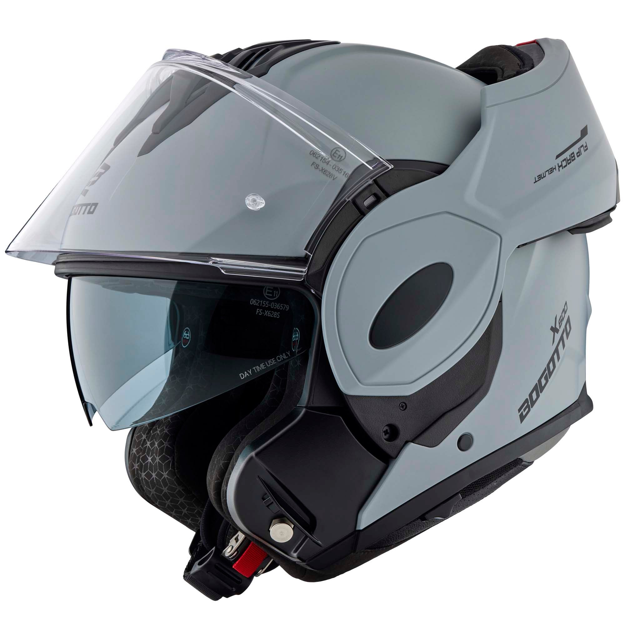 Bogotto FS-X600 Casque Gris mat XS (53/54) Figure 1