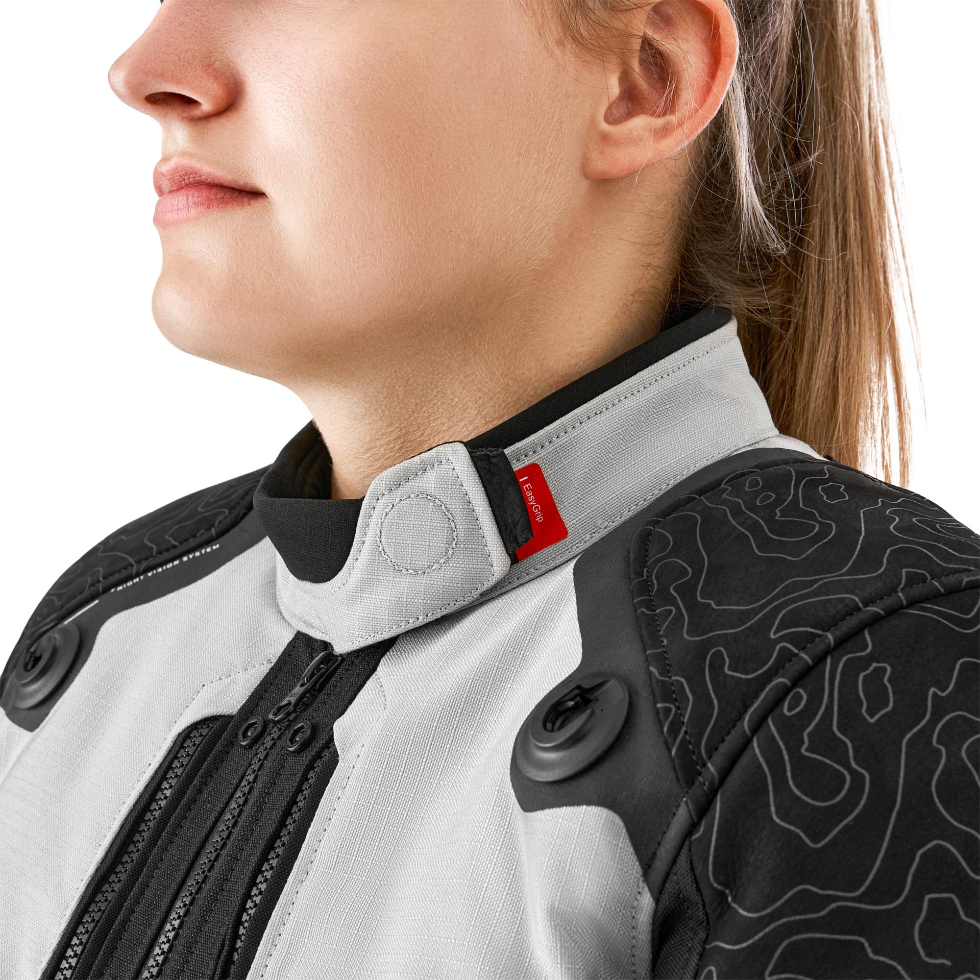 SHIMA Tracker Damen Motorrad Textiljacken weiß/grau/rot XL Abbildung 13
