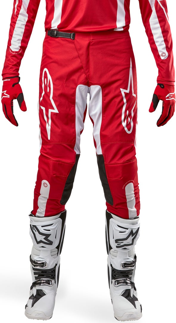 Alpinestars Fluid Lurv Motorcross broek rood/wit 34 Figuur 5