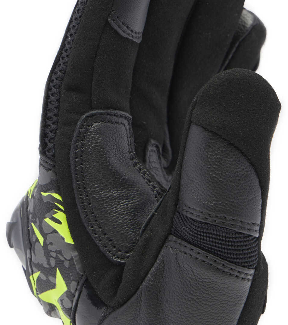 Dainese Mig 3 Unisex Motorradhandschuhe schwarz/grau/gelb L Abbildung 2