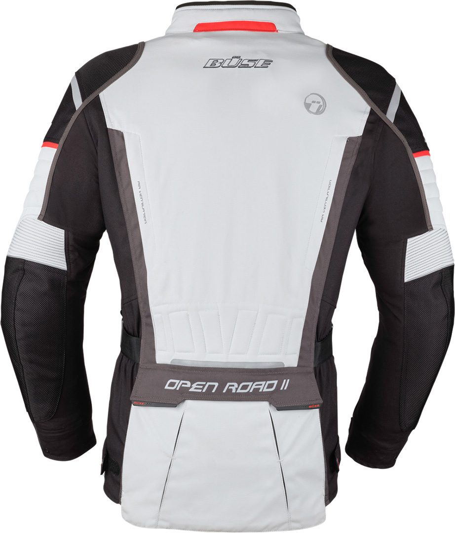 Büse Open Road II Damen Motorrad Textiljacke hellgrau 56 Abbildung 2