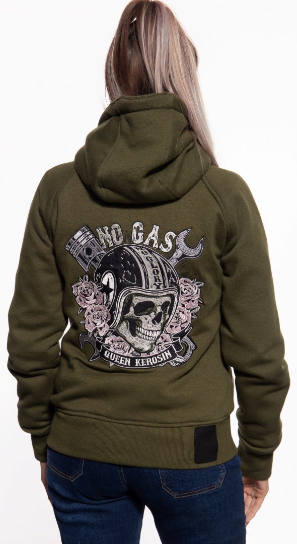 Queen Kerosin No Gas No Glory Adventure Ladies Jacket M Figure 2