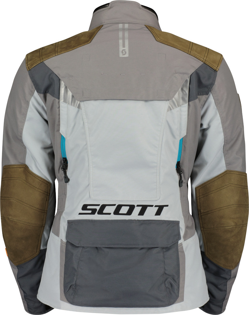 Scott Dualraid Dryo Damen Motorrad Textiljacke hellgrau/dunkelgrau 40 Abbildung 2