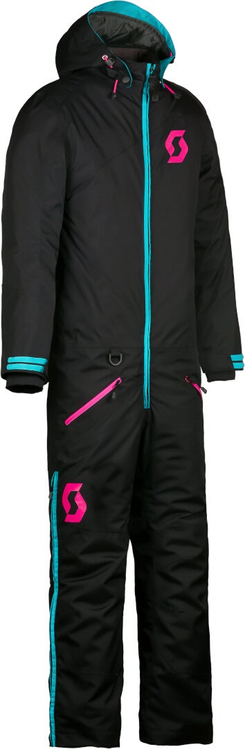 Scott DS Dryo Junior Et stykke ungdoms snescooterdragt sort/pink XL Figur 3