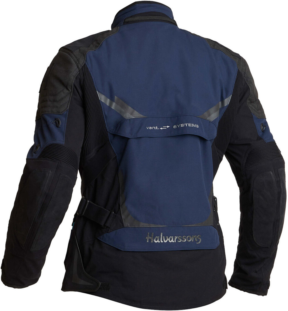 Halvarssons Mora waterproof Motorcycle Textile Jacket black/blue 50 Figure 2