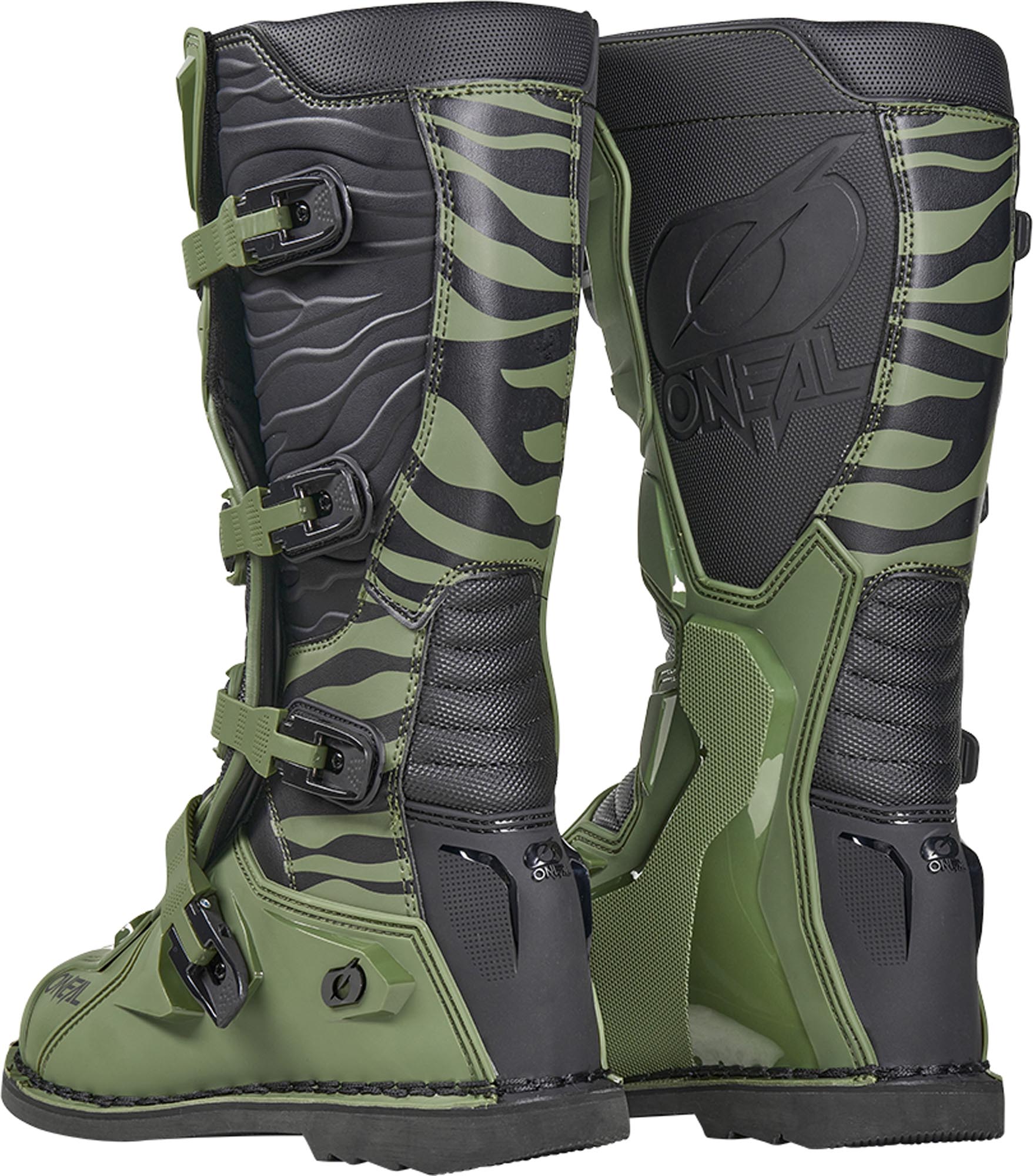 Oneal 3SRS EC Zebra Bottes de motocross olive 48 Figure 3