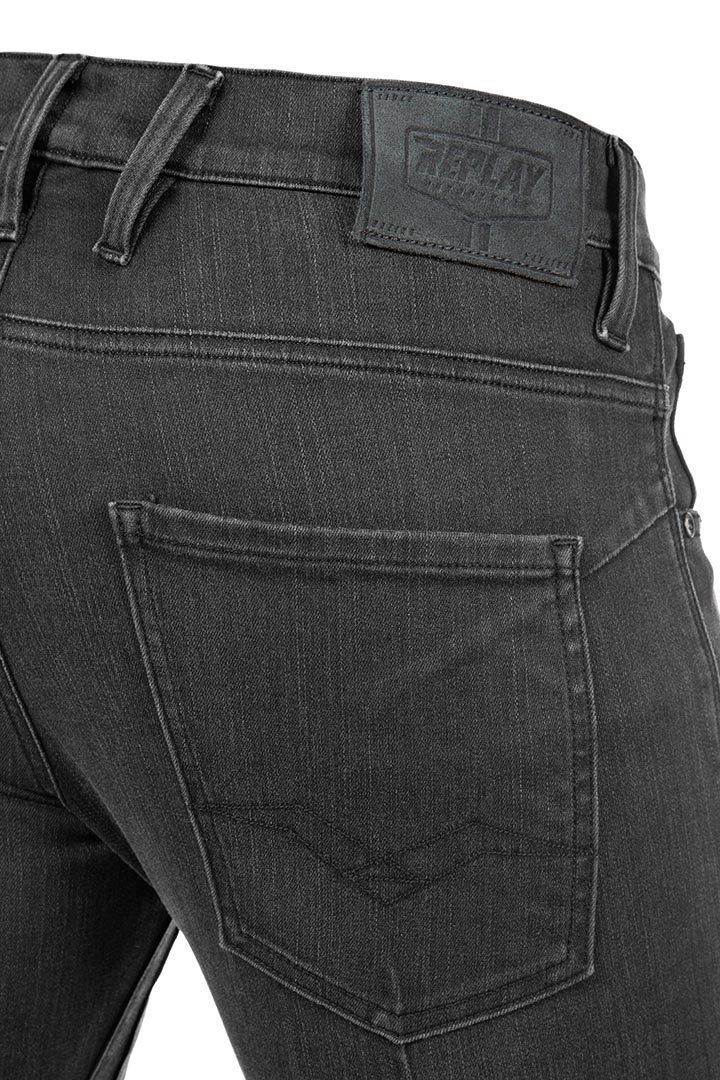 Replay Fender Motorradjeans grau 32 Abbildung 7