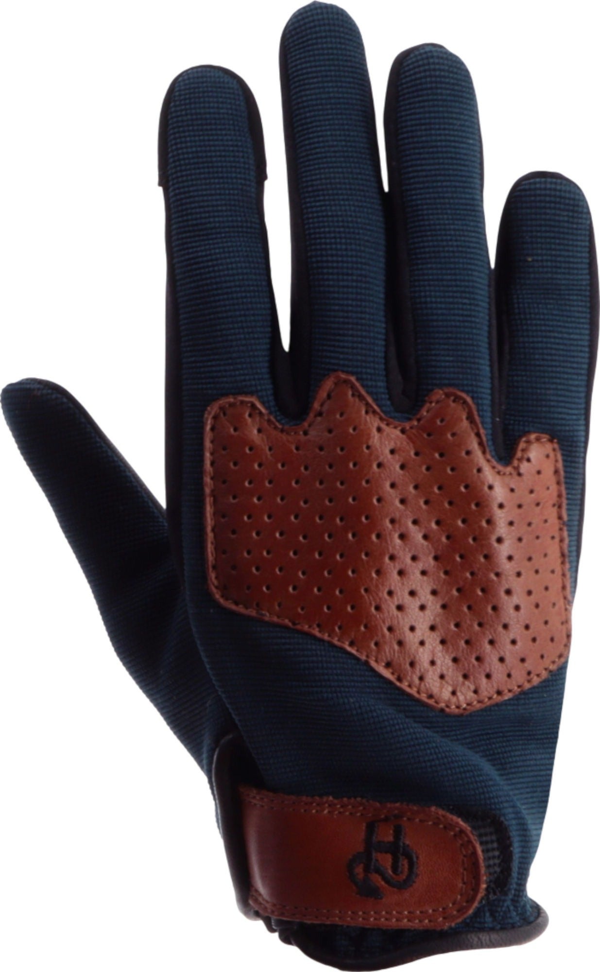 Helstons Duna Damen Motorrad Handschuhe braun/blau 9 Abbildung 1