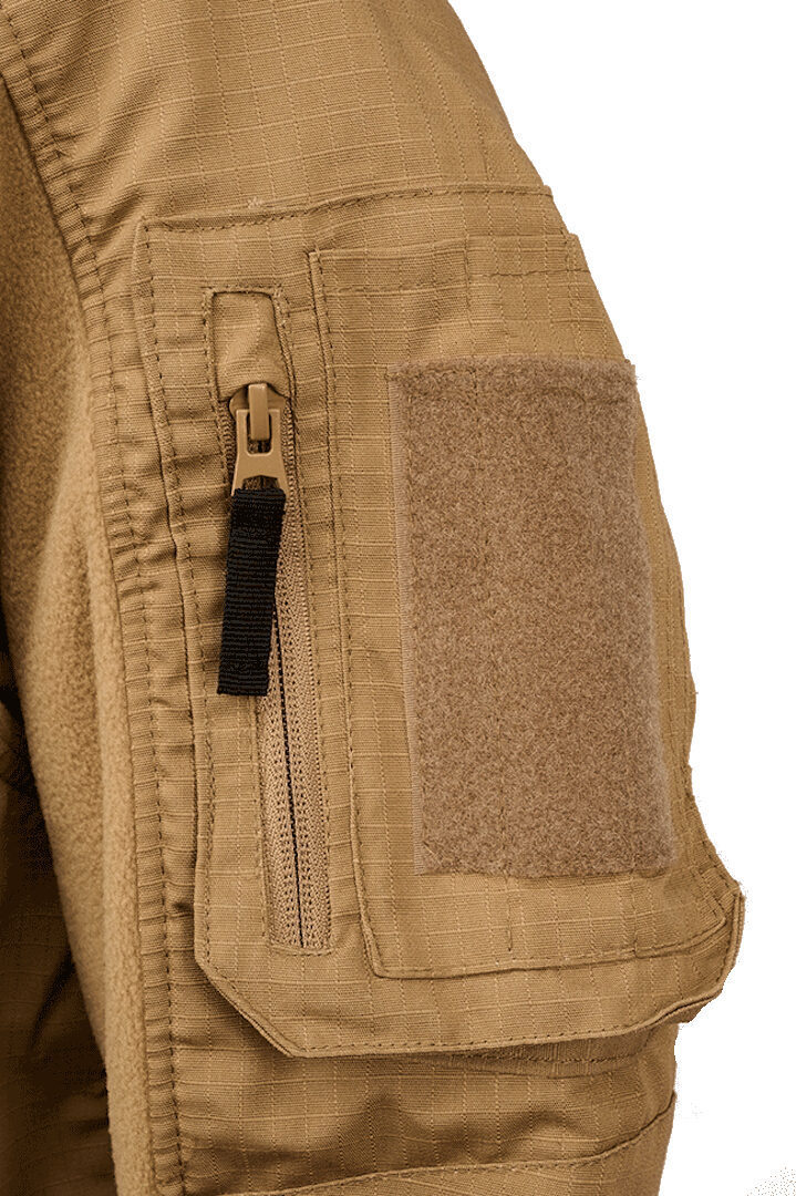 Brandit Ripstop Fleece Jacke hellbraun 4XL Abbildung 2