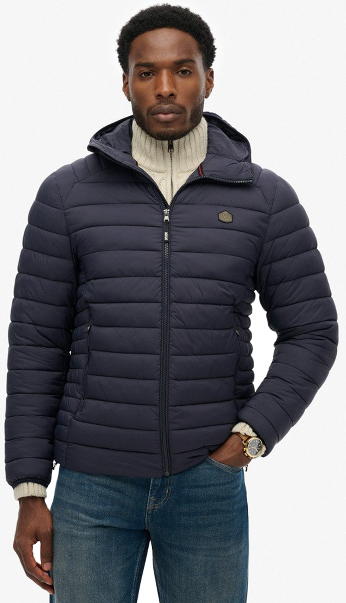 Superdry & Co Fuji Lite Veste Bleu marine 3XL Figure 6