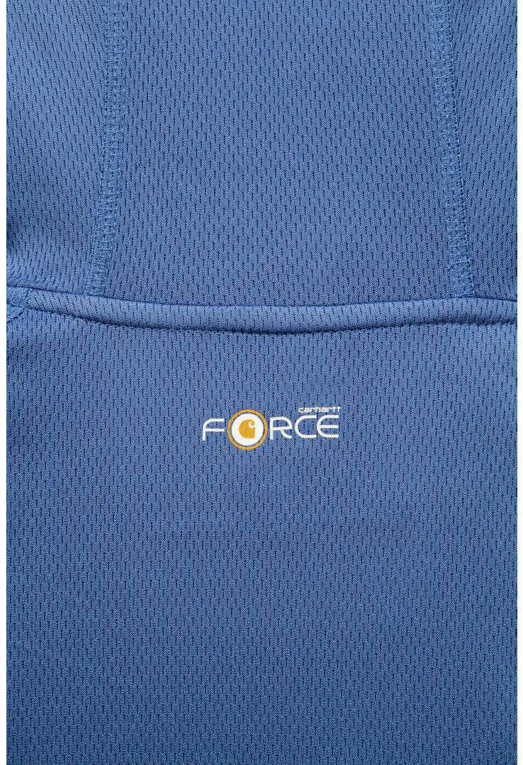 Carhartt Force Pêche à capuche graphique bleu clair M Figure 3