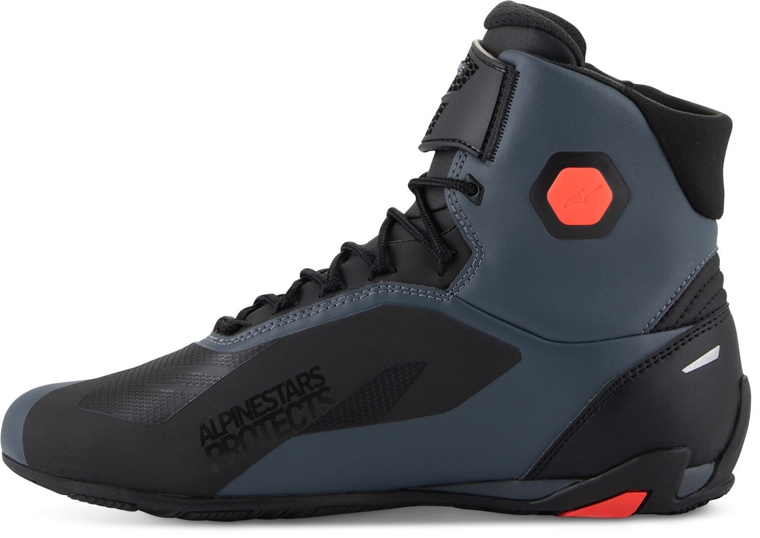 Alpinestars Faster-4 Motorcykel sko sort/grå/rød 7 Figur 6