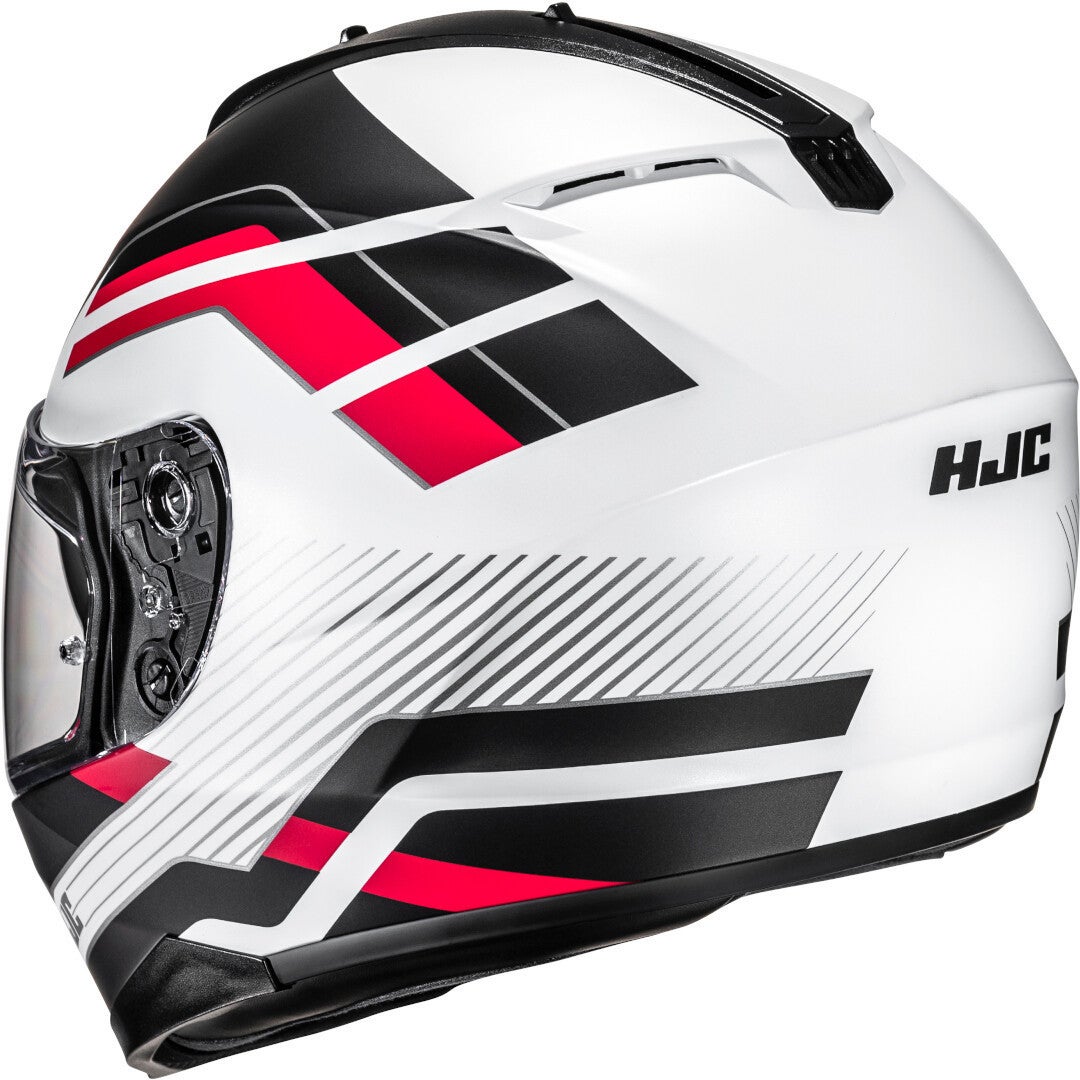 HJC C70N Belis Casco nero/bianco/rosso M (57/58) Figura 2