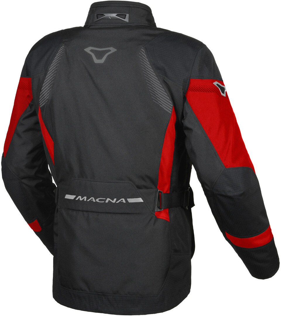 Macna Rancher waterproof Motorcycle Textile Jacket black/red XXL Figure 2
