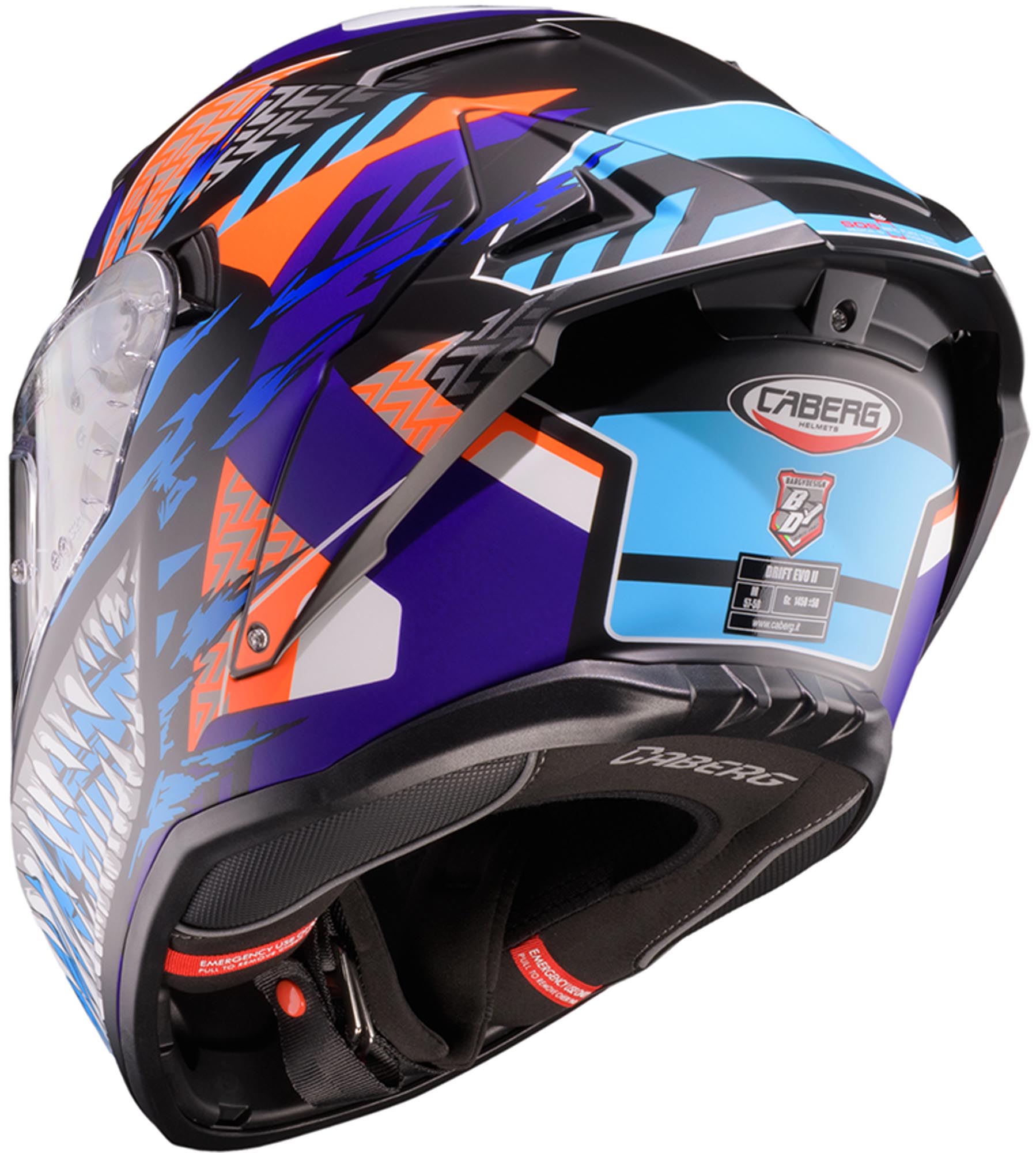 Caberg Drift Evo II Nobo Helm L (59/60) Abbildung 4