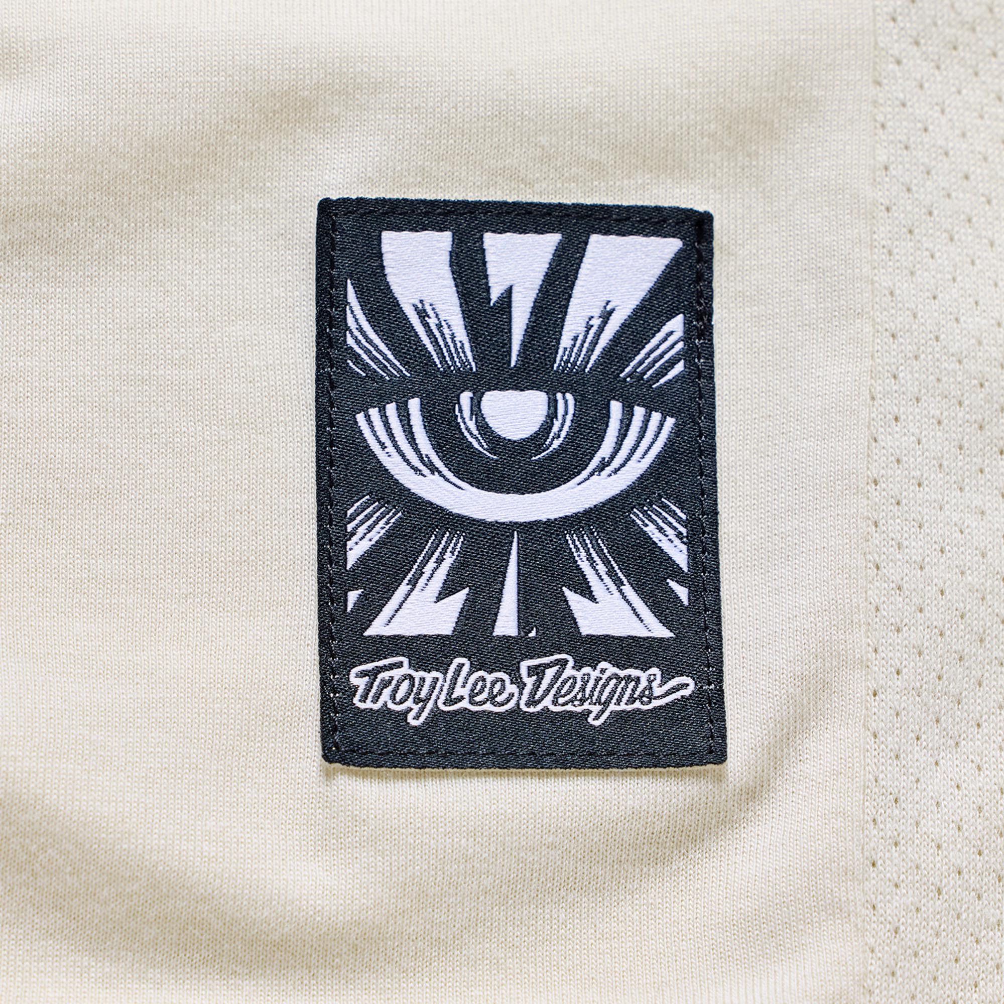 Troy Lee Designs Skyline Ride Signature Short Sleeve Bicycle Jersey white/grey XL Figure 7