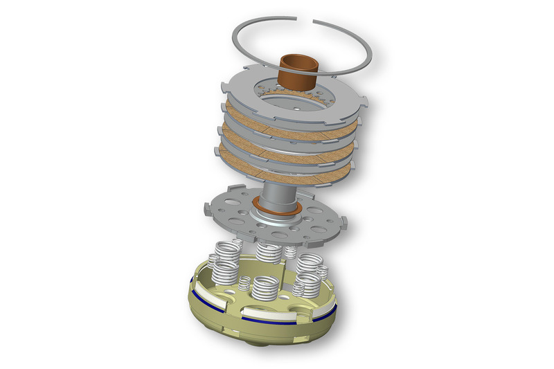 MALOSSI Power Up Clutch System Ø109.5 Kopplingsklocka Figur 3