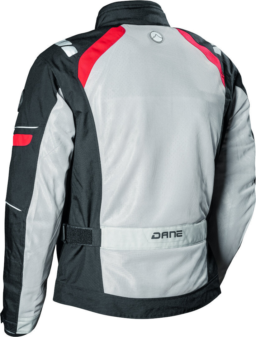 DANE Riva GTX waterproof Motorcycle Textile Jacket black/grey/red 50 Figure 2