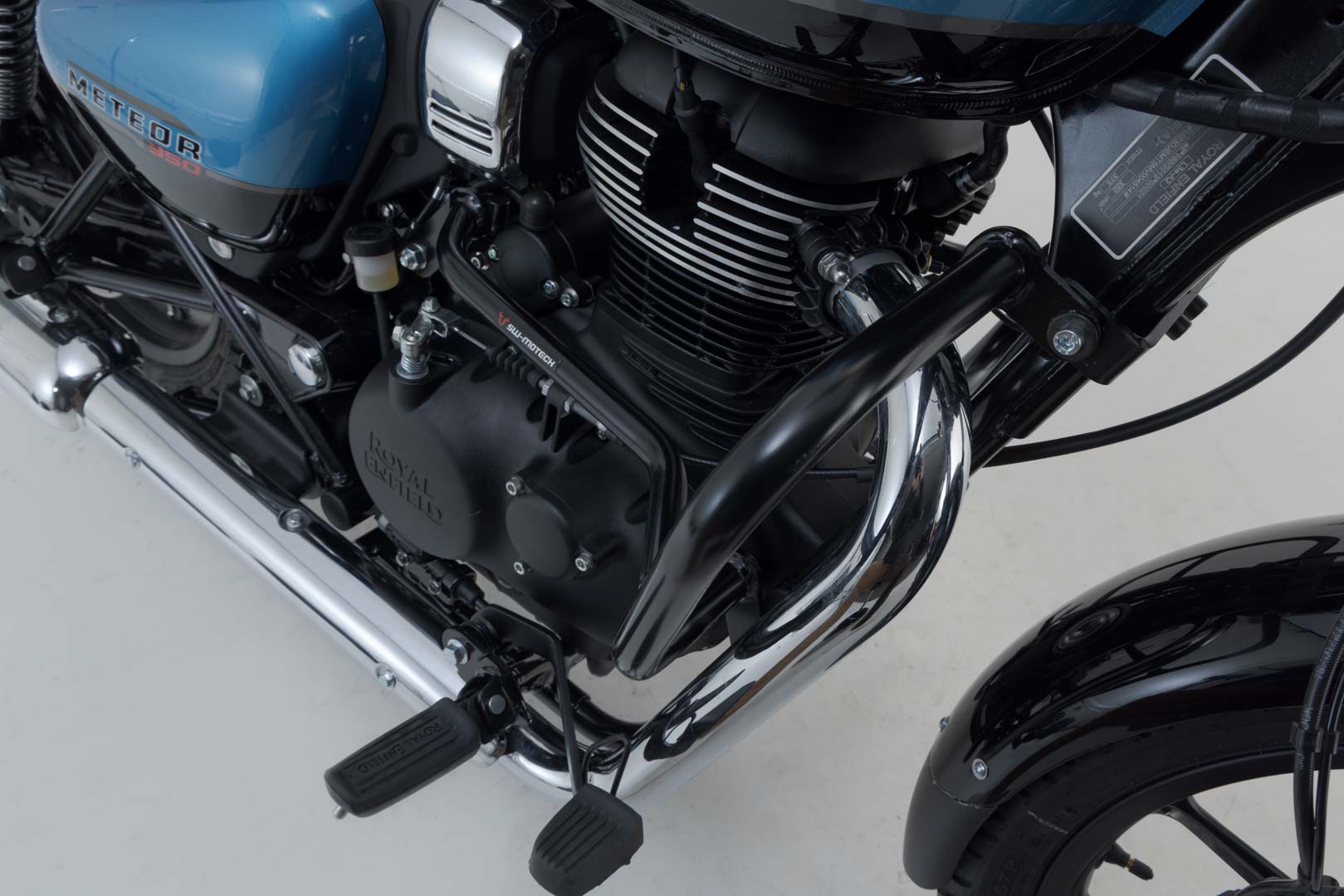SW-Motech Crash bar - Negru. Royal Enfield Meteor 350 (19-). Figura 3