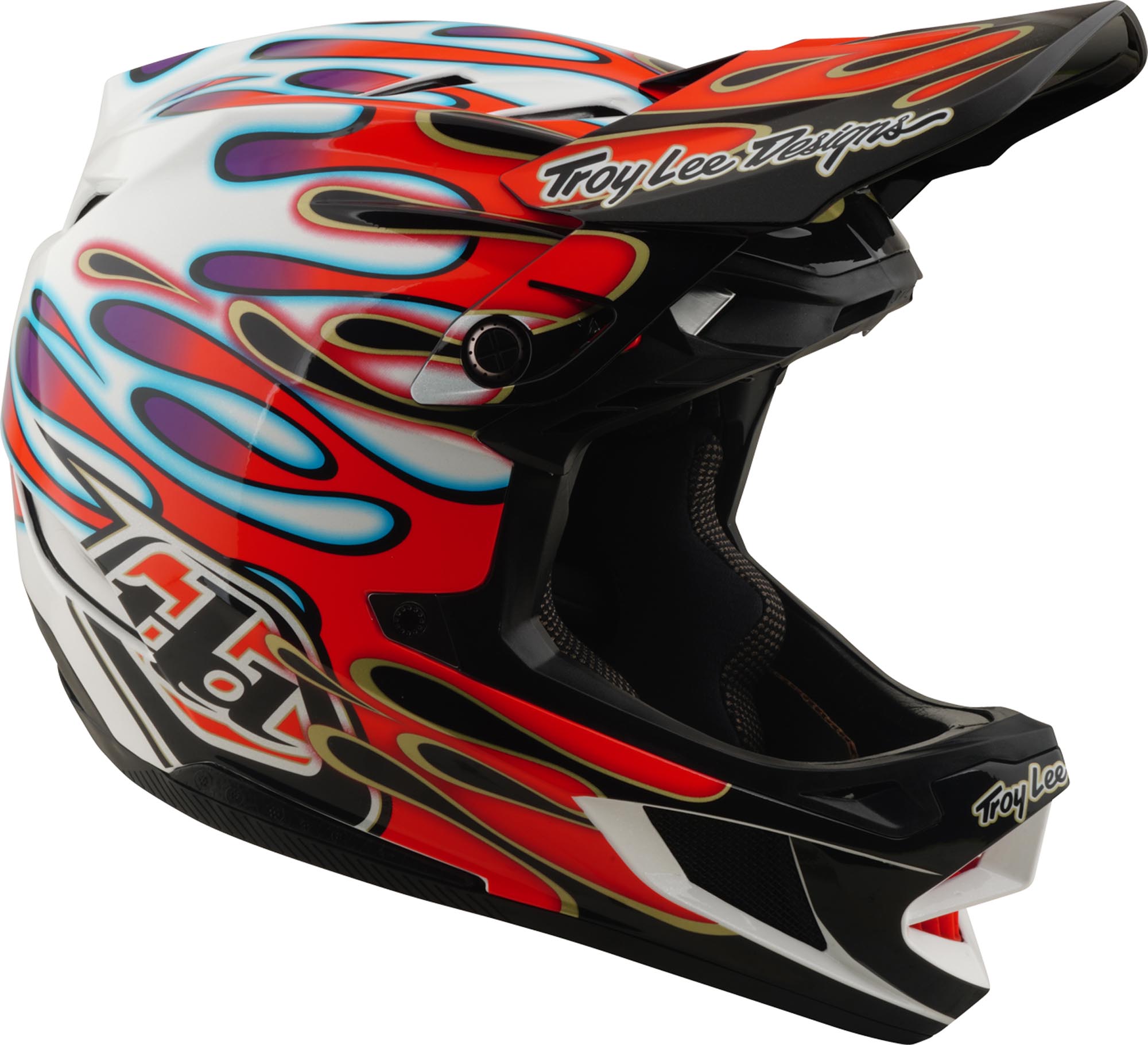 Troy Lee Designs D4 Composite MIPS Overspray Downhill Helm XL (60/61) Abbildung 2