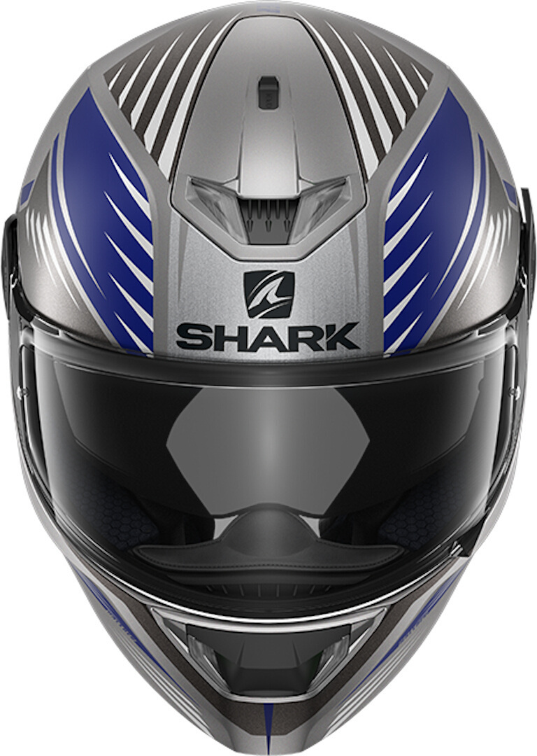 Shark Skwal 2 Hallder Hjälm Grey Matt S (55/56) Figur 2