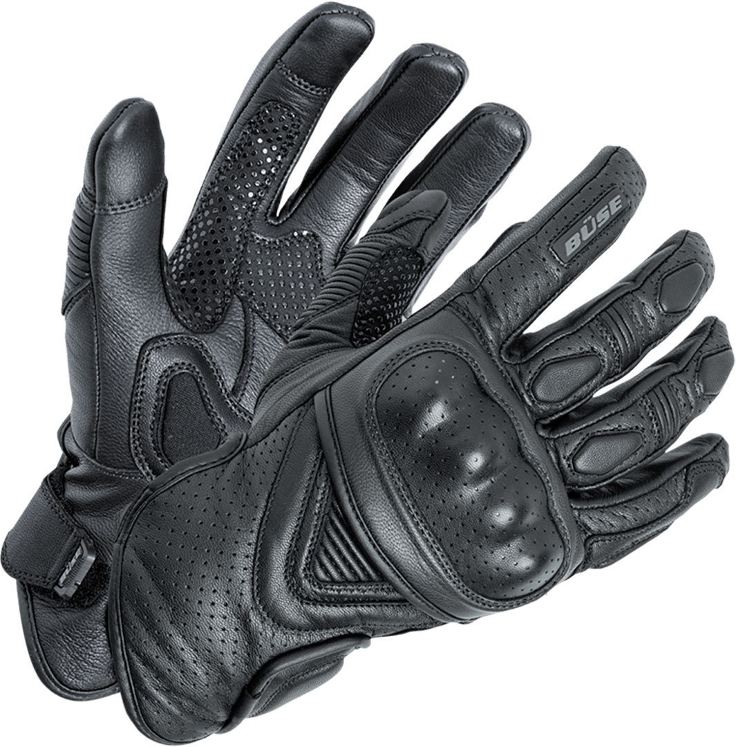 Büse Cafe Racer perforerade motorcykelhandskar svart 11 (XXL) Figur 1