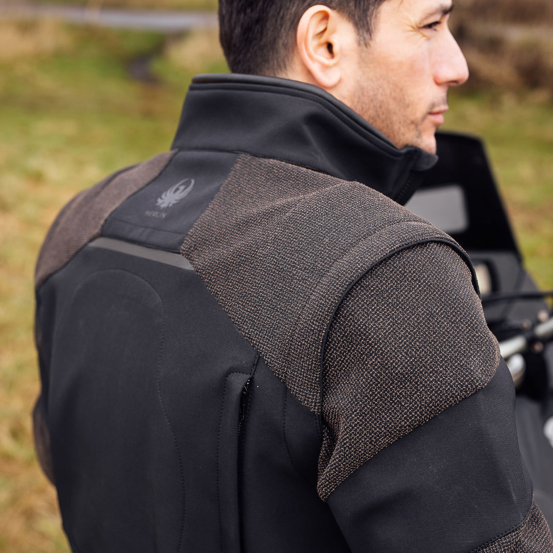 Merlin Badou Kevlar Dual Sport Motorcycle Textile Jacket XXL Figure 5