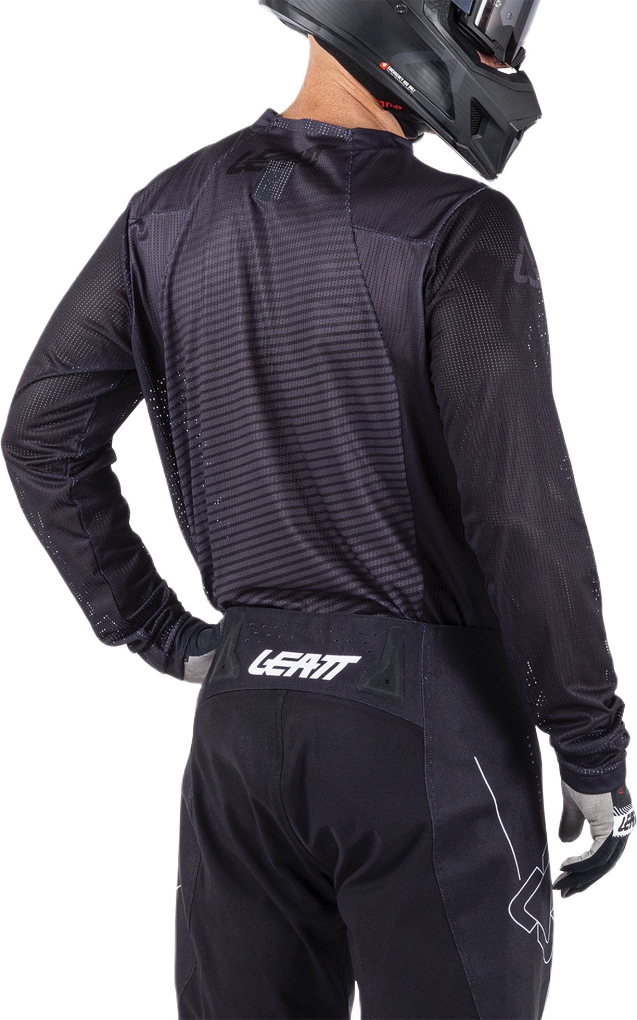 Leatt Moto 4.5 X-Flow V26 Maillot de motocross noir L Figure 4