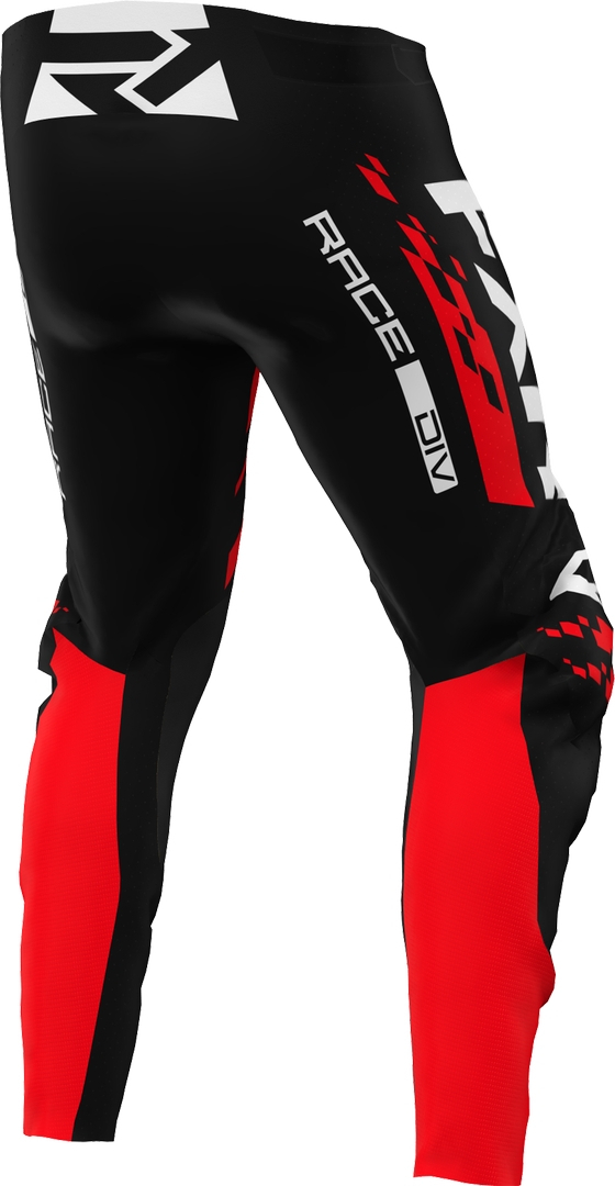 FXR Revo Comp Motocross bukser sort/rød 34 Figur 2