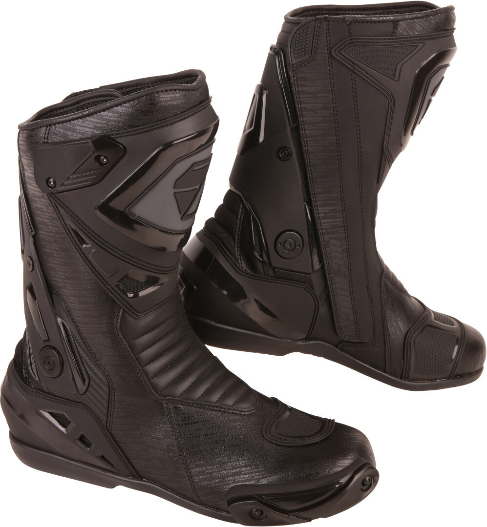 Modeka Yron Motorradstiefel schwarz 46 Abbildung 1