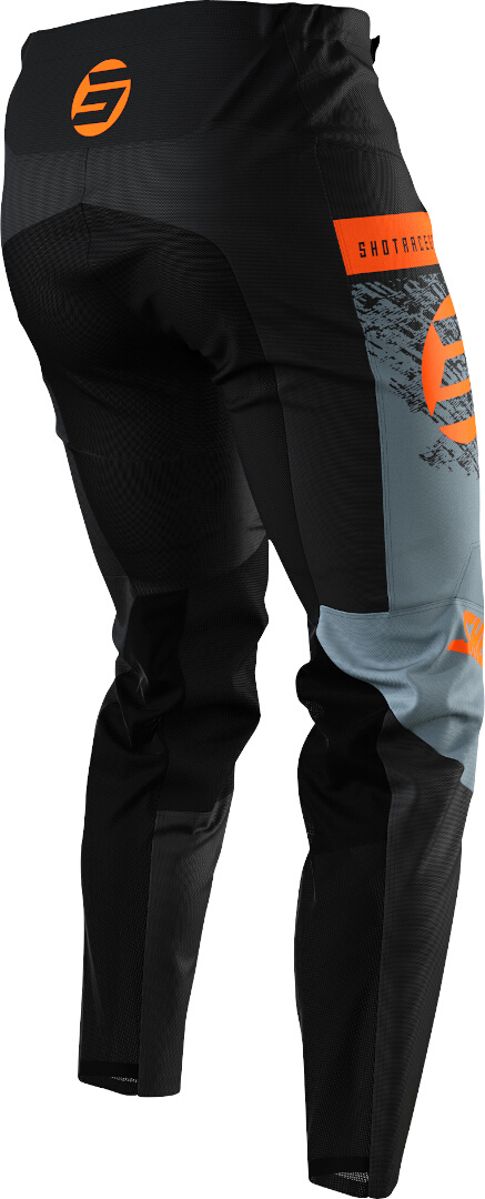 Shot Devo Roll Motocross Hose schwarz/orange 32 Abbildung 3