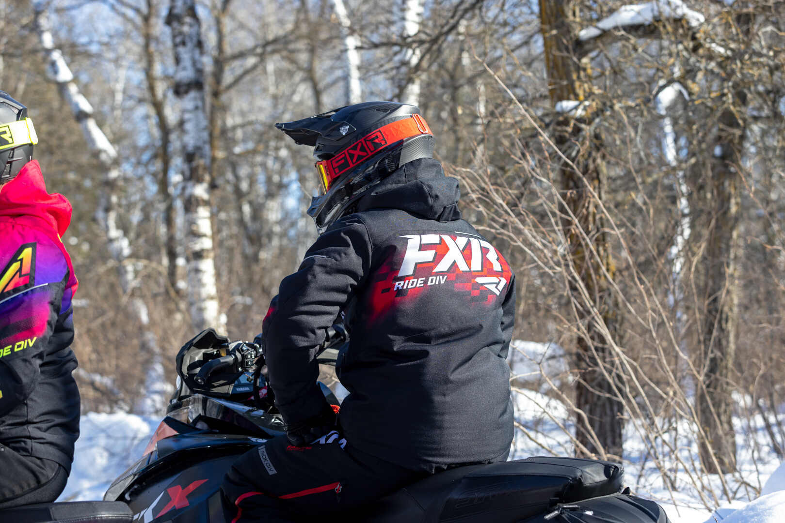 FXR Fuel 2023 Снегоходно яке черно/червено/бяло M Фигура 5