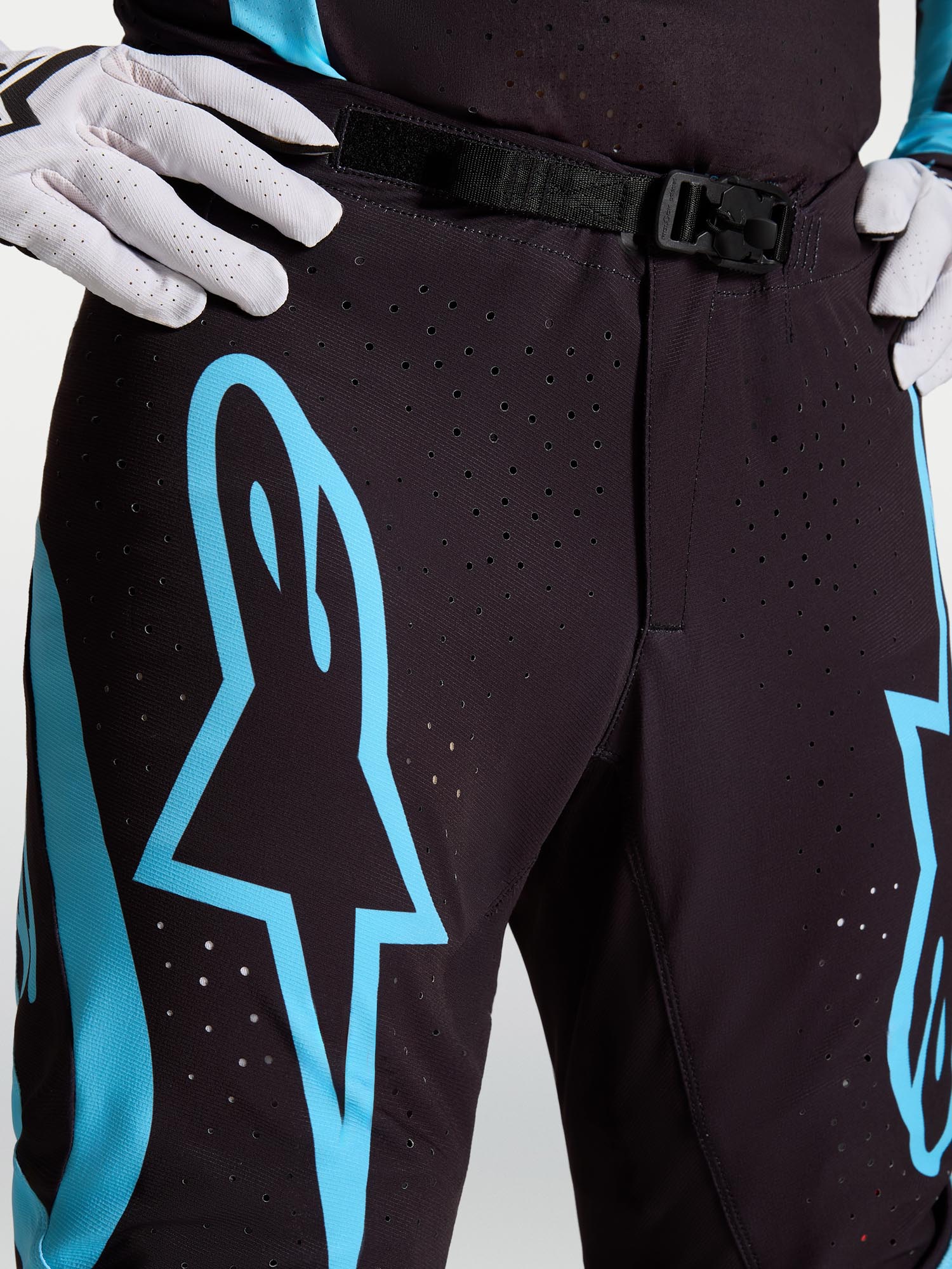 Alpinestars Supertech Vesta Motocross Pants black/turquoise 28 Figure 5