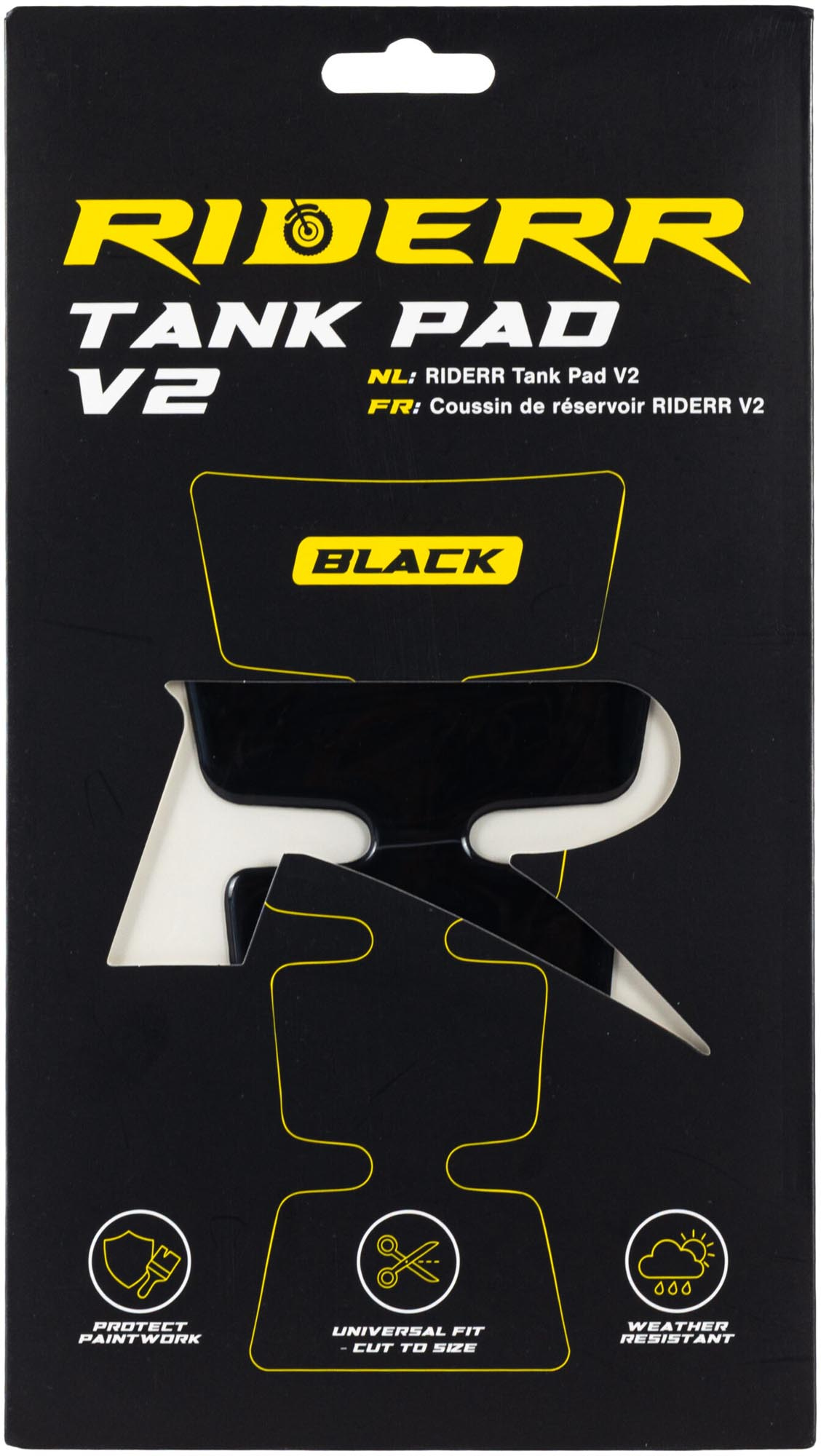 Riderr V2 Tankplatform Zwart Figuur 2