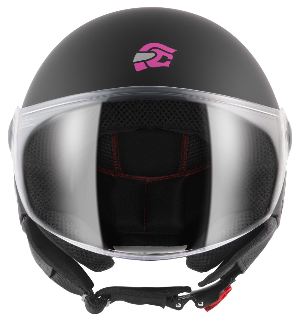 FC-Moto Square-RS Jet hjelm sort mat/lilla M Figur 3