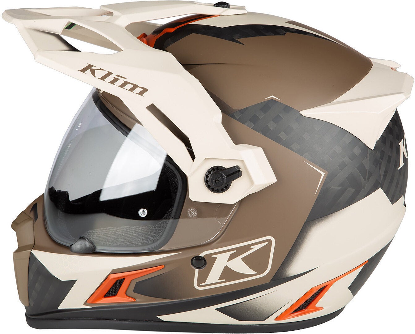 Klim Krios Pro Charger Casco da motocross Marrone opaco L (59/60) Figura 7
