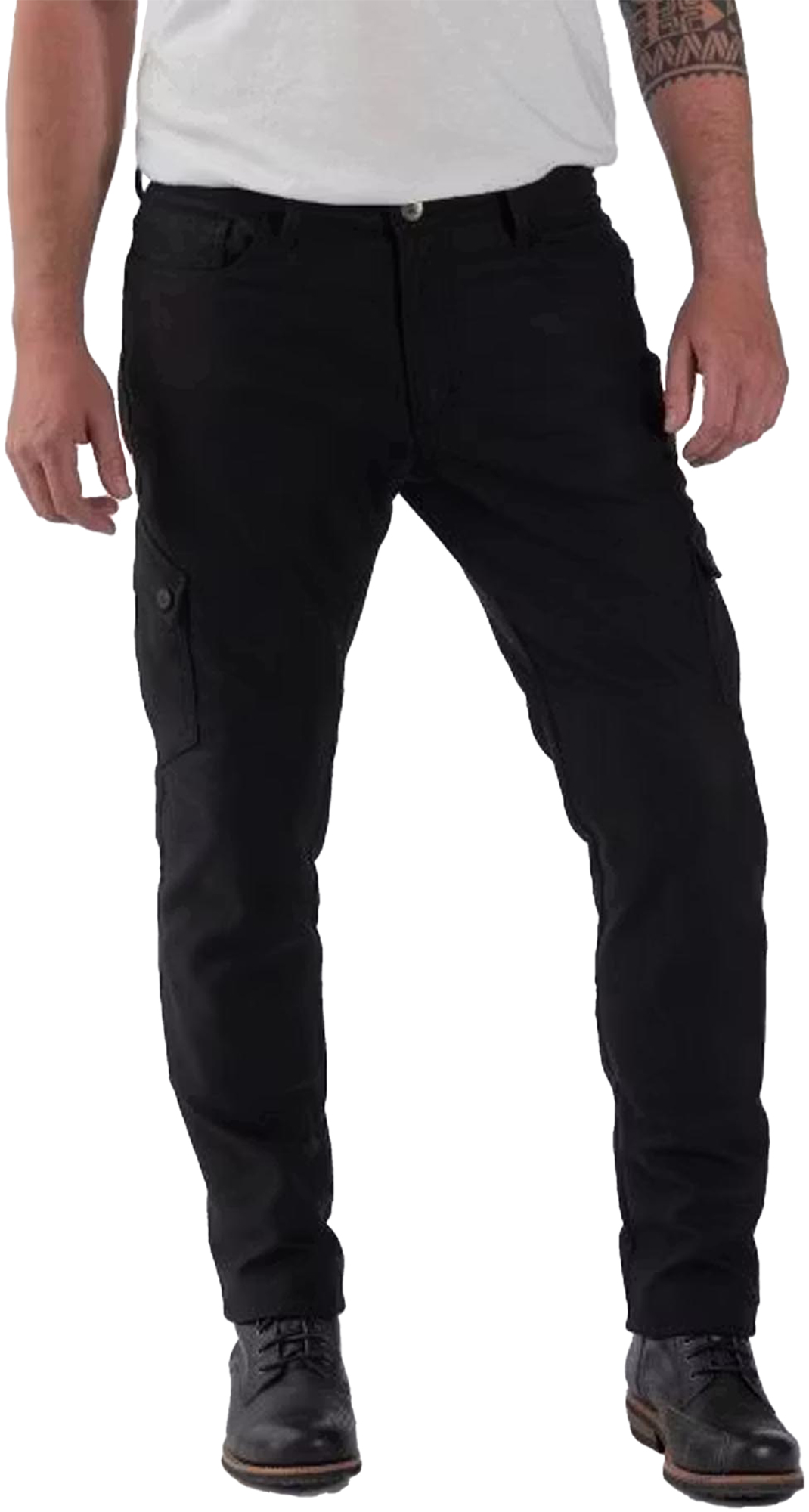 Rokker Black Jack Slim II バイク用テキスタイルパンツ 36/32 図1
