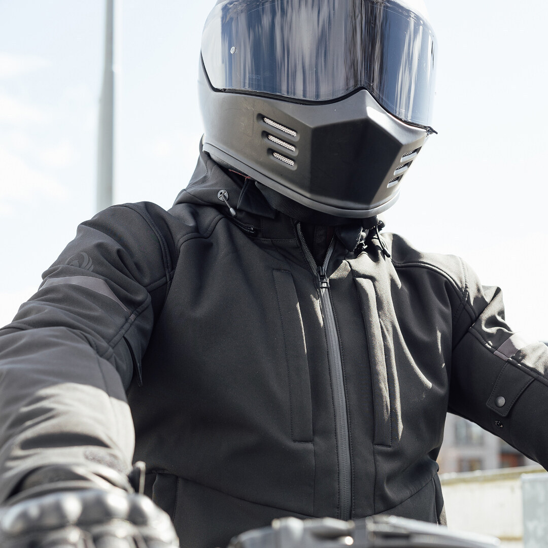Merlin Flare D3O waterproof Motorcycle Textile Jacket black XXL Figure 8