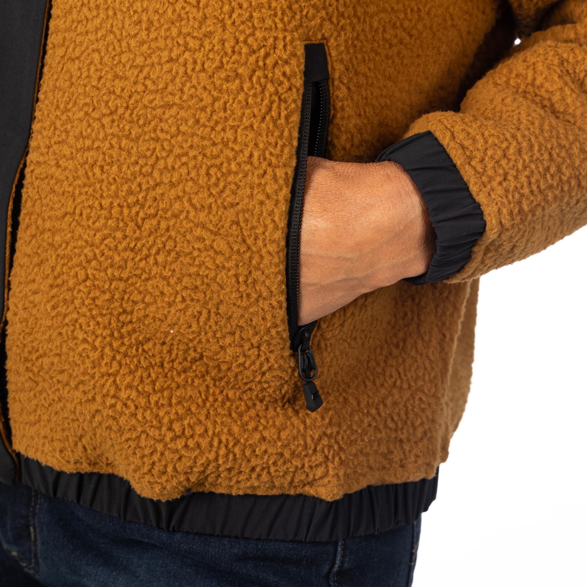 Klim Sira High Pile Ženska flis jakna rjava 2XL Slika 7