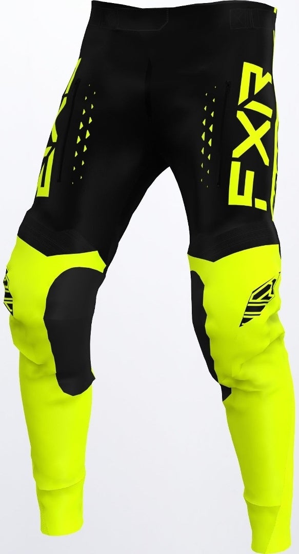 FXR Off-Road RaceDiv Motocross bukser sort/gul 32 Figur 1