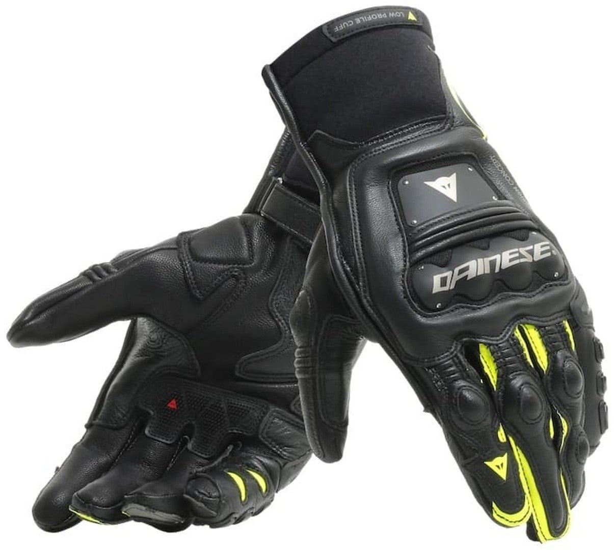 Dainese Steel-Pro In Motorradhandschuhe schwarz/gelb M Abbildung 1