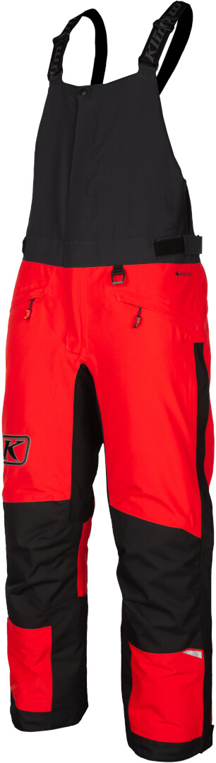 Klim Klimate 2022 Snowmobile Bib Pants black/red M Figure 1