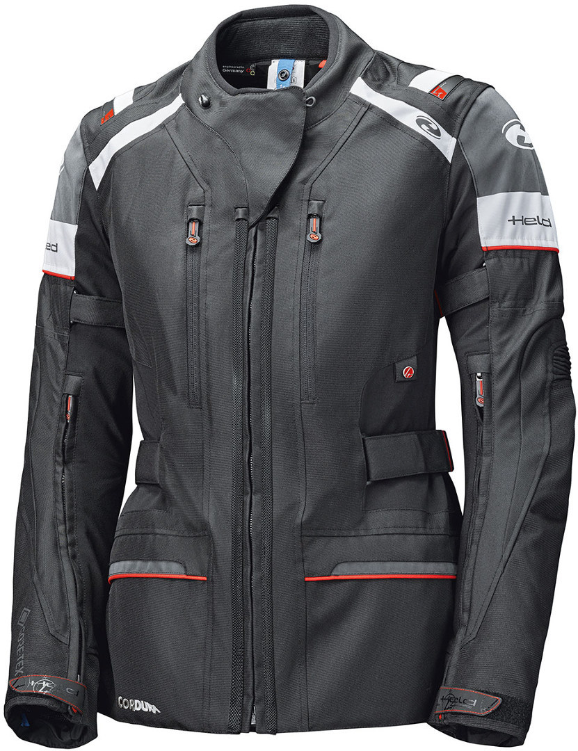 Held Tivola ST Jachetă textilă pentru motociclete Gore-Tex pentru doamne alb/negru M lung Figura 1