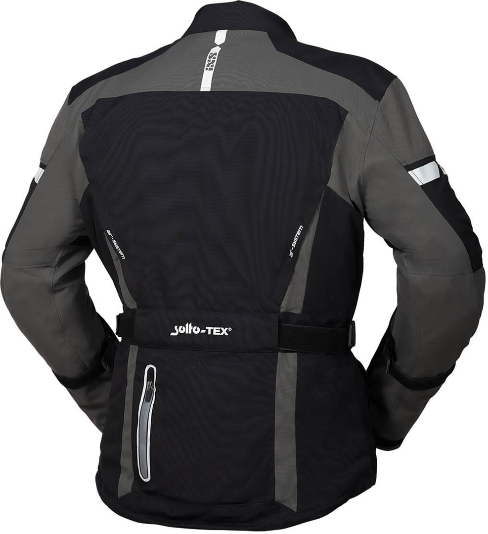IXS Tour Pacora-ST Motorcycle Textile Jacket black/grey Short 2XL Figure 2