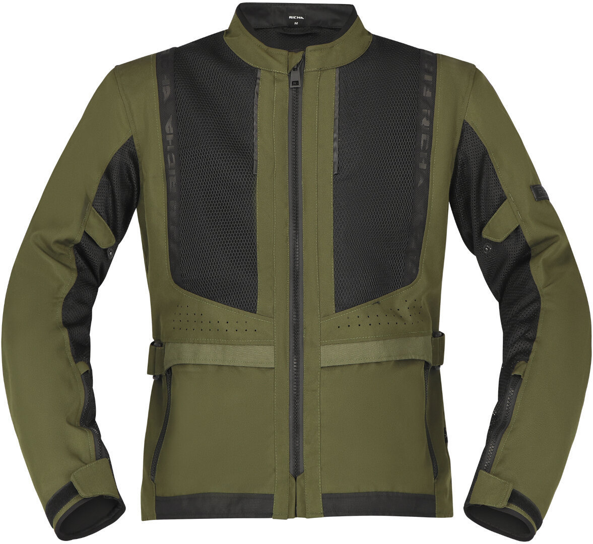 Richa Monaco Mesh WP Veste textile de moto imperméable Vert/Noir XL Figure 2