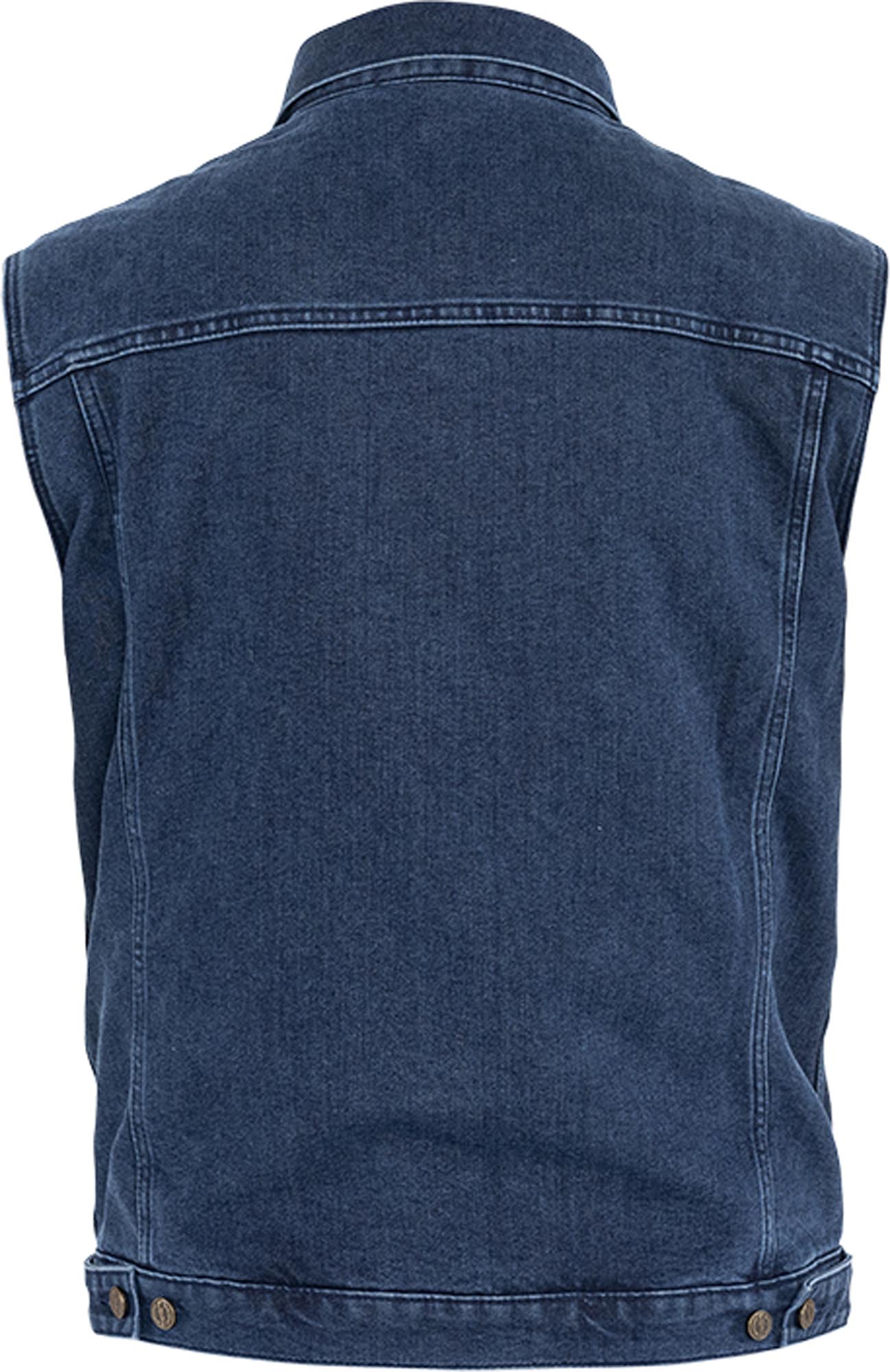 John Doe Trucker Denim Motorcycle Vest 2XL Figure 2
