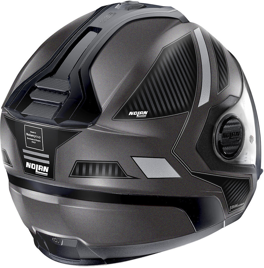 Nolan N40-5 Beltway N-Com Jethelm schwarz matt M (58) Abbildung 3