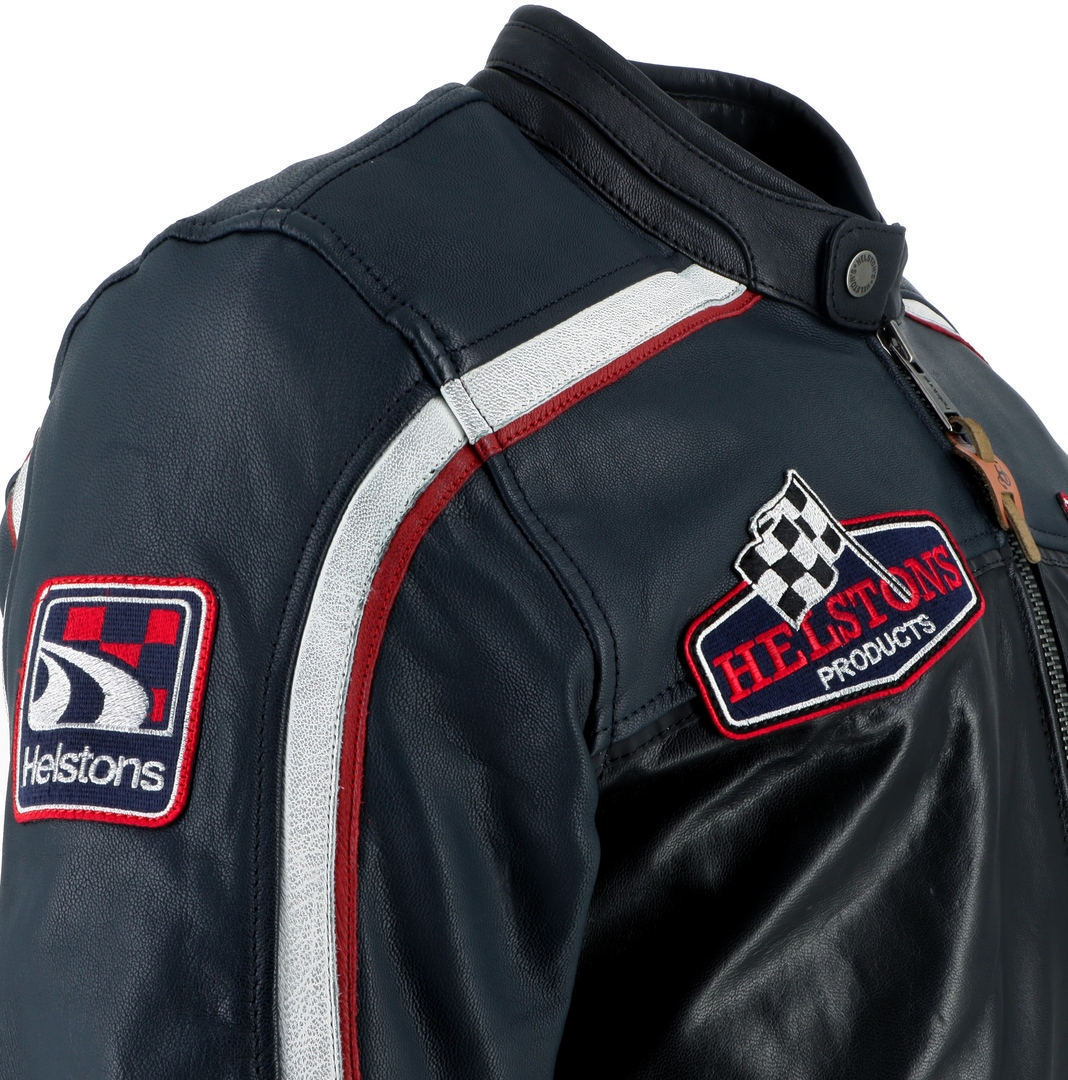 Helstons Formula Sport waterproof Motorcycle Leather Jacket M Figure 6
